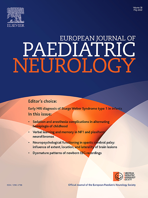 European Journal of Paediatric Neurology