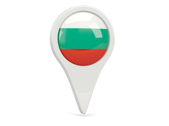 bulgaria round pin icon 640