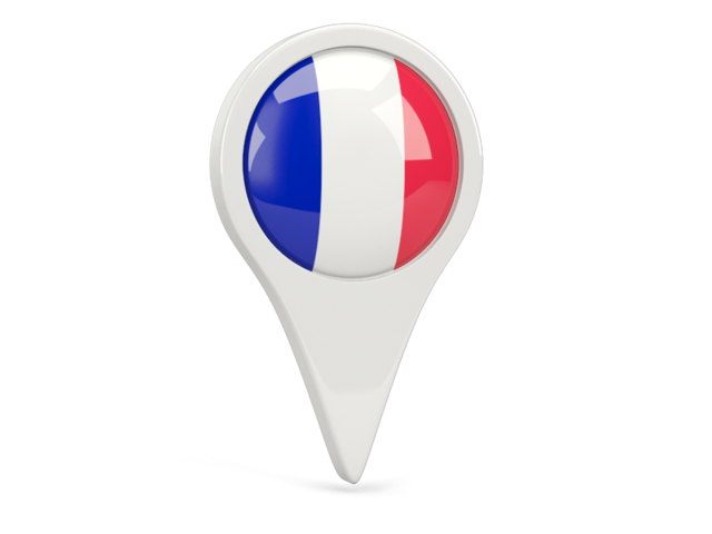 france round pin icon 640