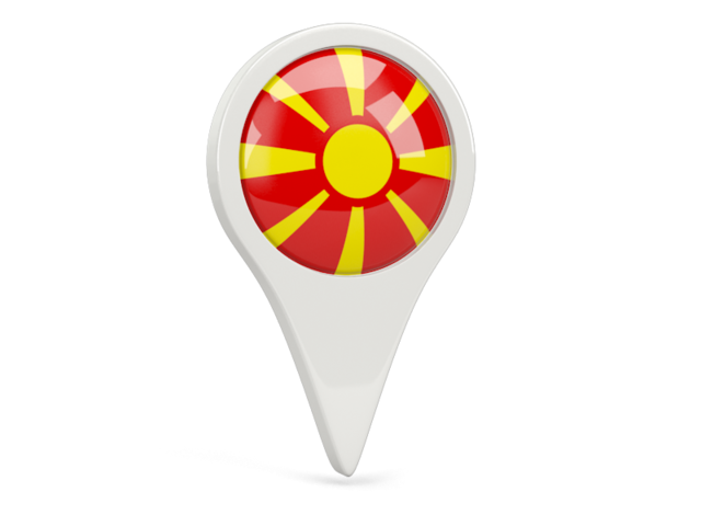 macedonia round pin icon 640