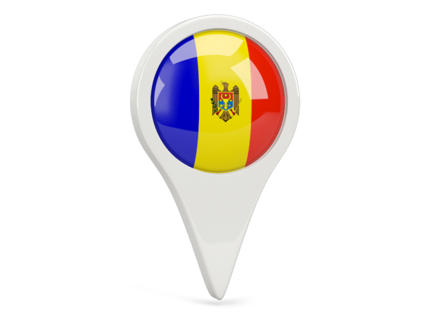 moldova round pin icon 640
