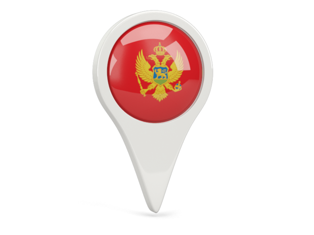 montenegro round pin icon 640