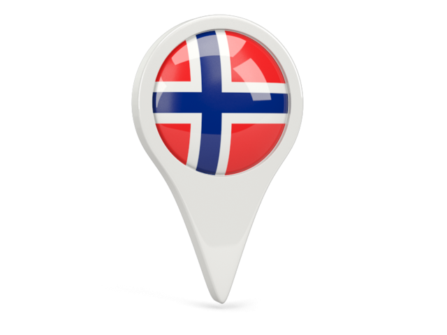 norway round pin icon 640