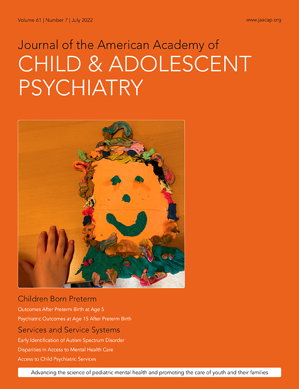 Journal of the American Academy of Child Adolescent Psychiatry