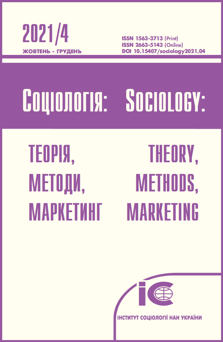 Соціологія теорія методи маркетинг