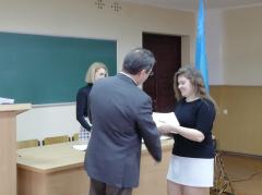  Presentation of diplomas2020